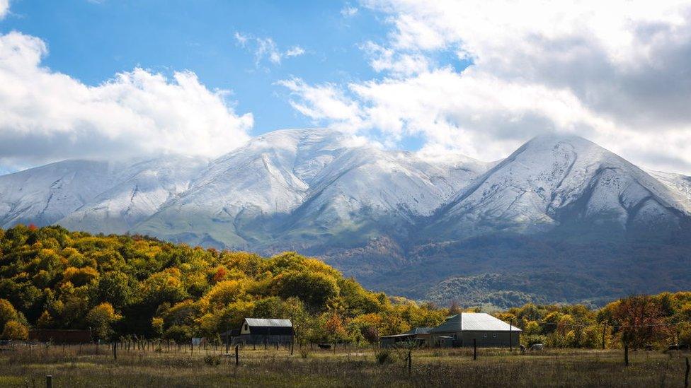 Dagestan's Salatau mountain range