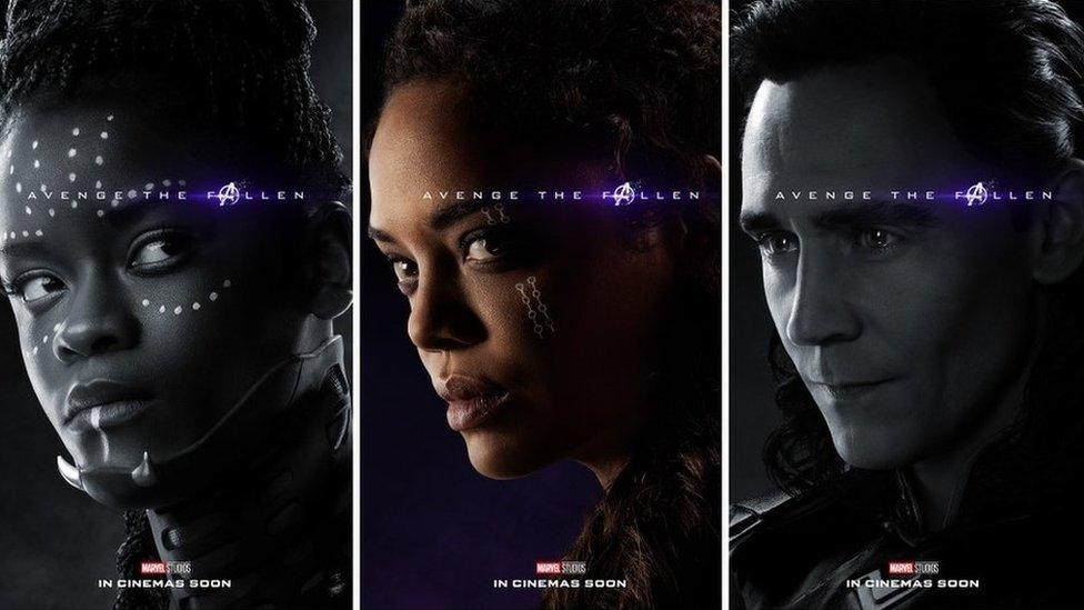 Shuri, Valkyrie, Loki