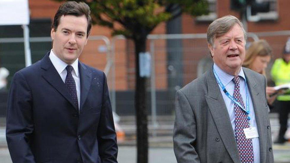 George Osborne and Ken Clarke