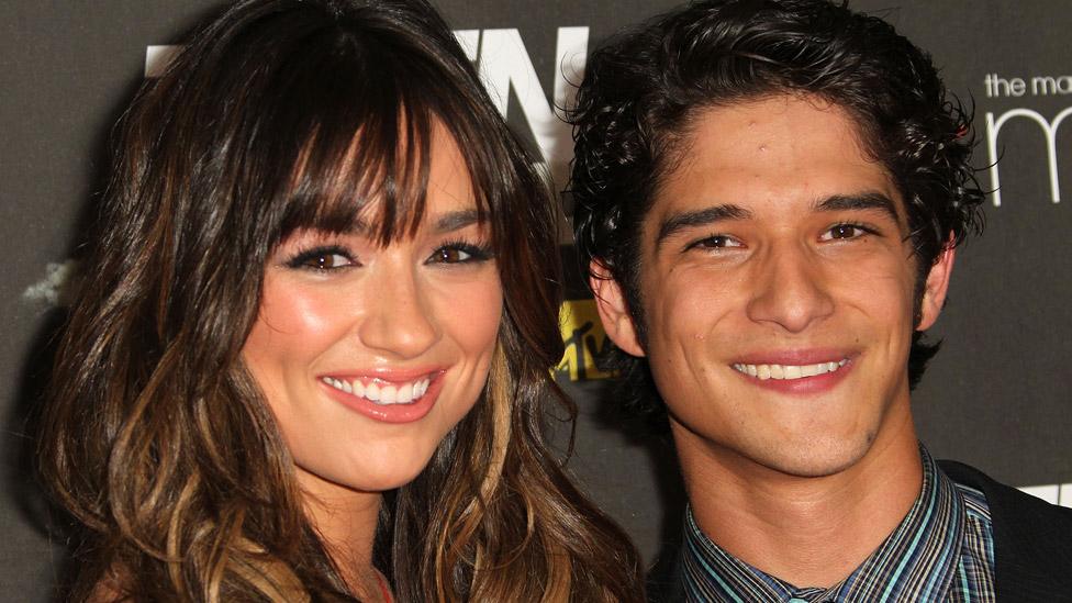 Teen Wolf's Crystal Reed and actor Tyler Posey