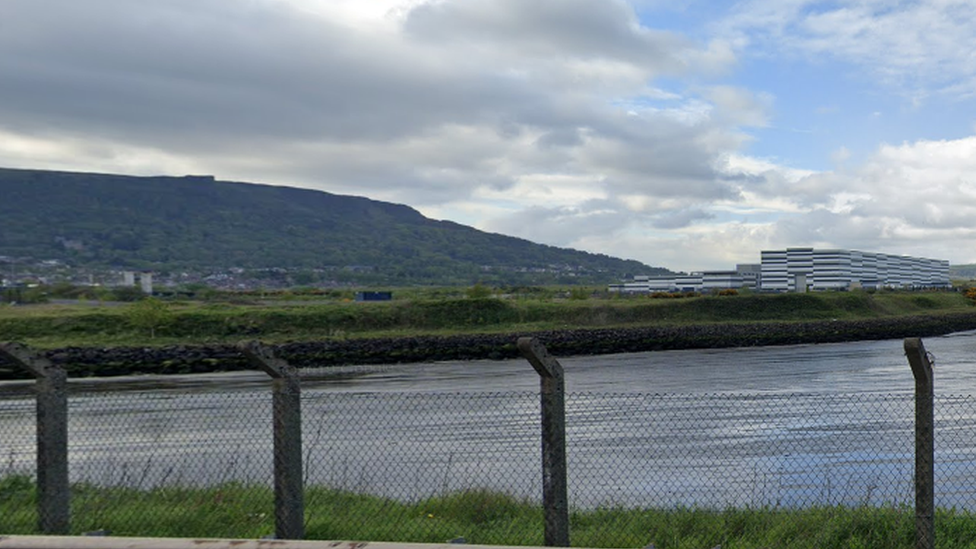 North Foreshore, close to Belfast Harbour