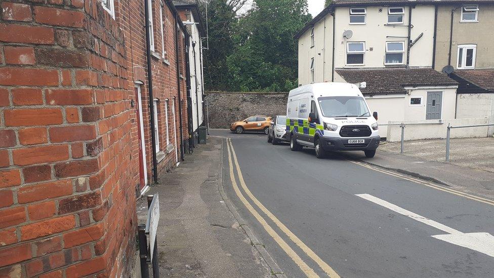 Police near Mersea Road in Colchester