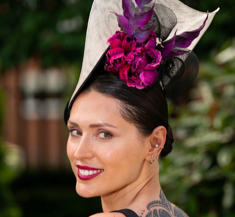 Racegoer during day three of Royal Ascot at Ascot Racecourse