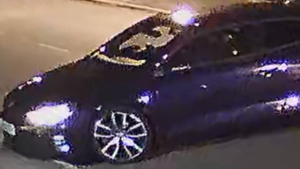 Image of car taken from CCTV