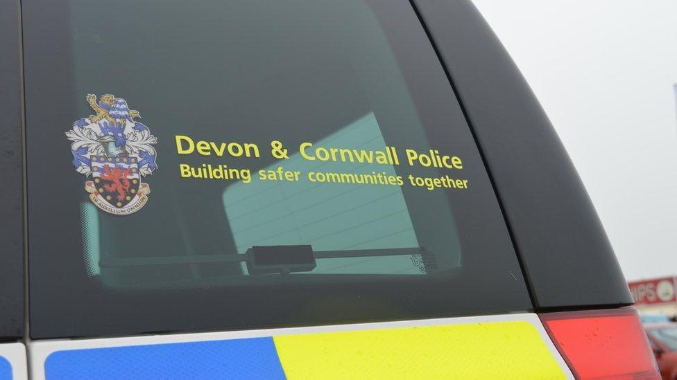 Devon & Cornwall Police car