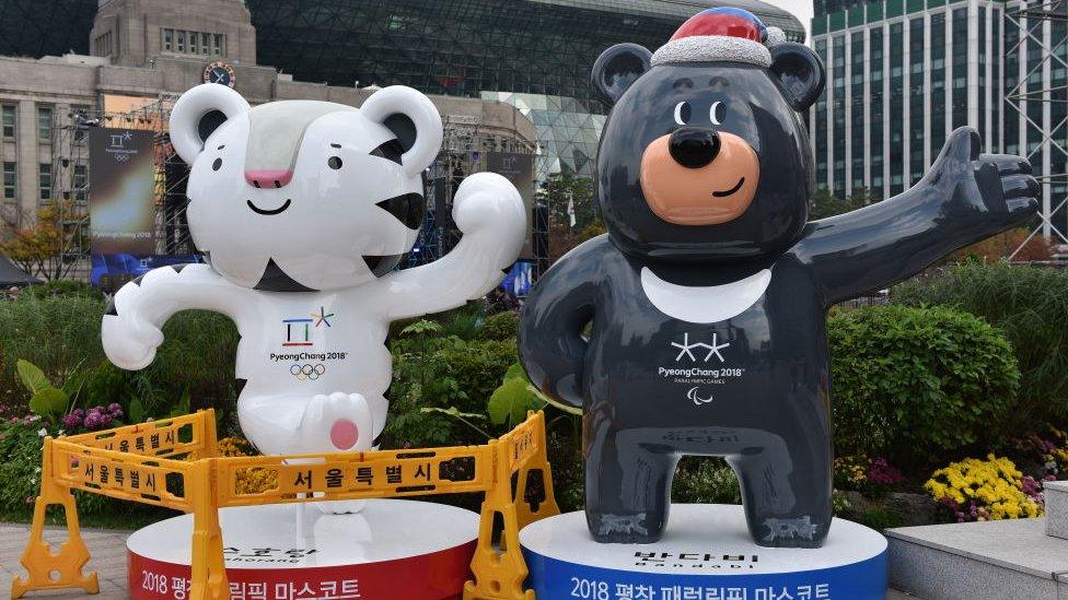 Mascots of the 2018 Olympic and Paralympic Winter Games