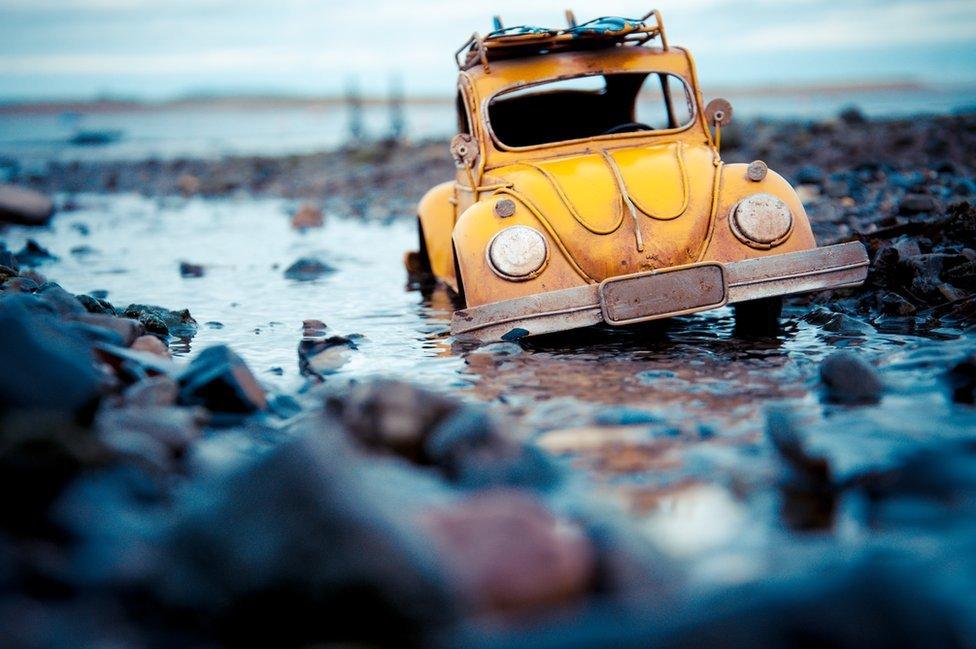 An Irish Puddle - Malahide, Ireland