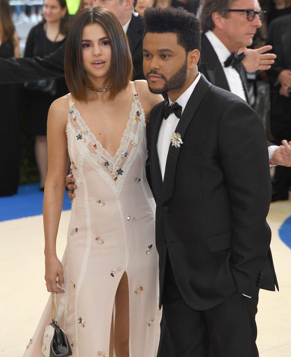 Selena Gomez and The Weeknd