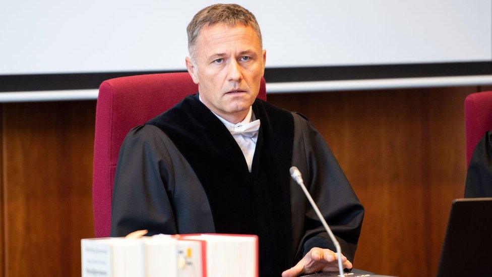 German judge Roland Zickler in March 2020