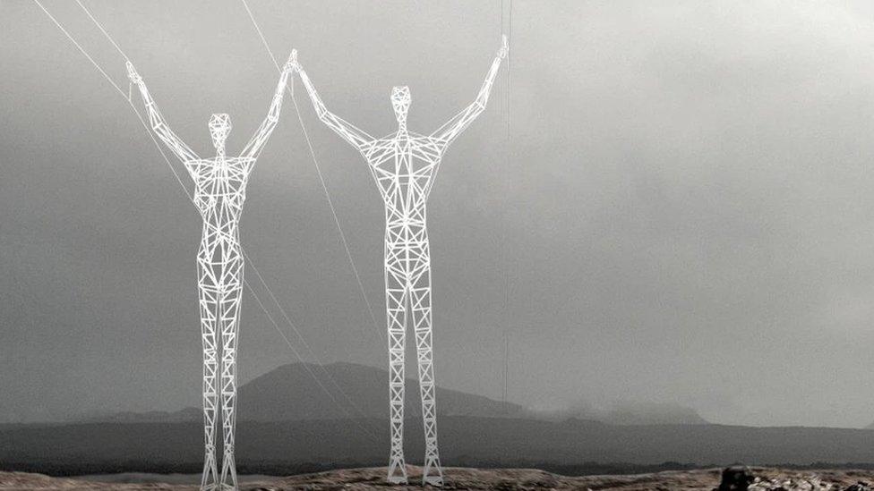 Pylon designs from the Land of Giant project