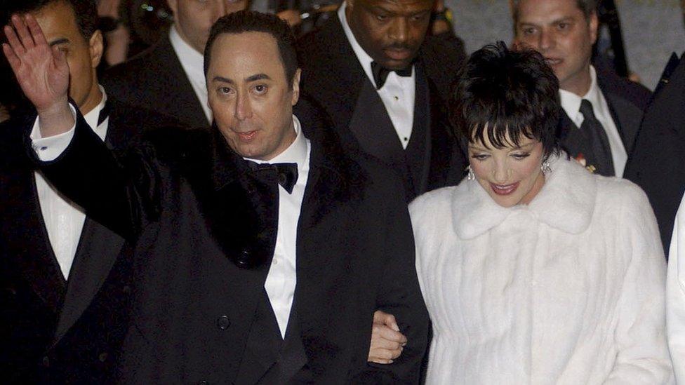 David Gest and Liza Minnelli