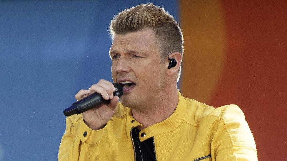 Nick Carter of the Backstreet Boys performs live on ABC's 'Good Morning America' Summer Concert on July 13, 2018 in New York City