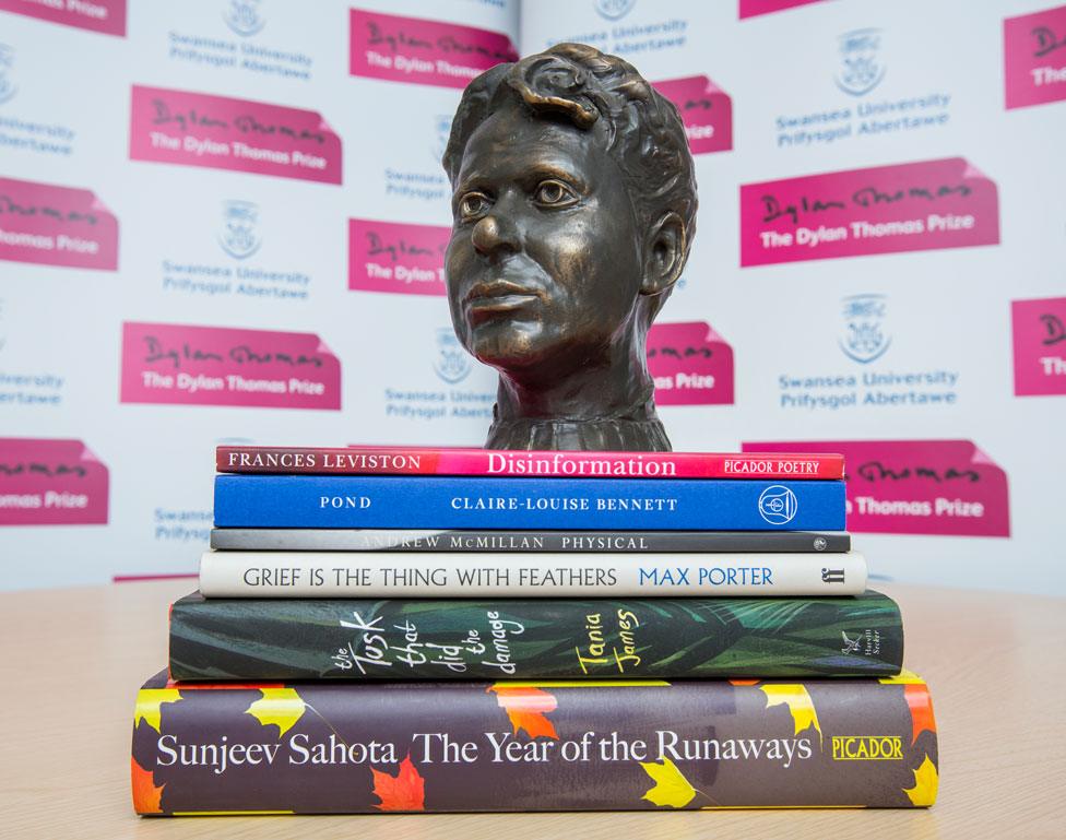 Dylan Thomas Prize books