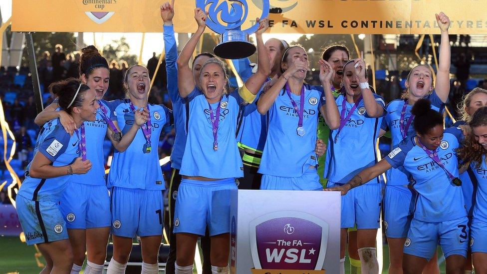 Manchester City Women beat Birmingham City Ladies on Sunday