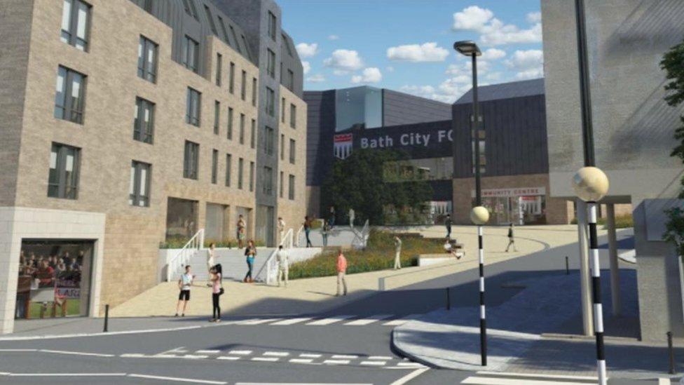 Bath City FC Twerton proposals