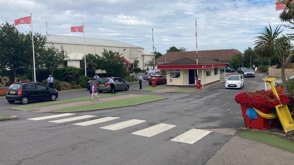 Exterior of Butlins in Skegness, Lincolnshire