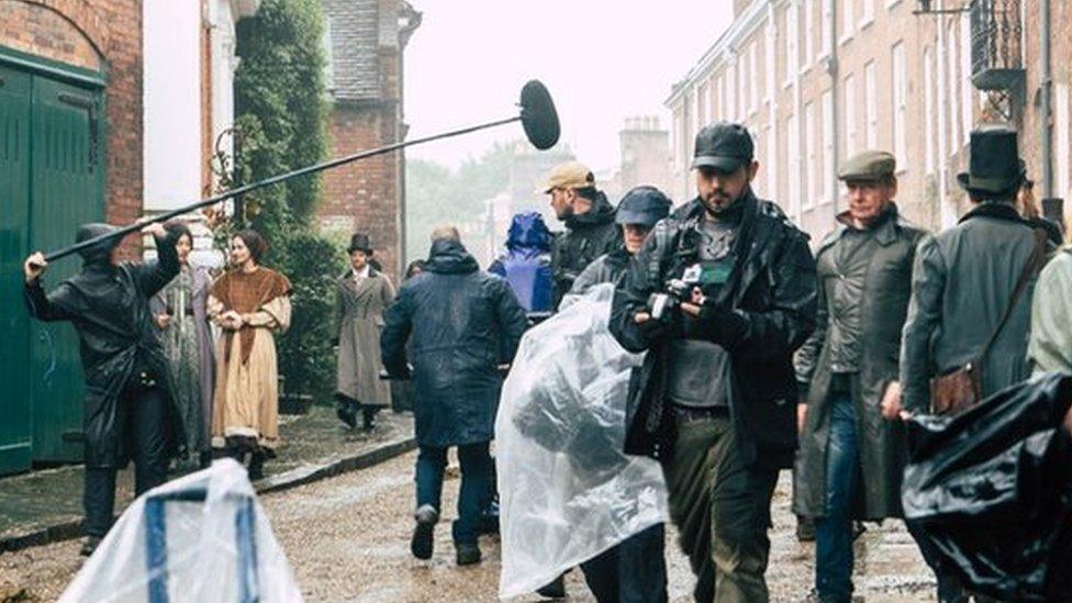 Filming of Great Expectations