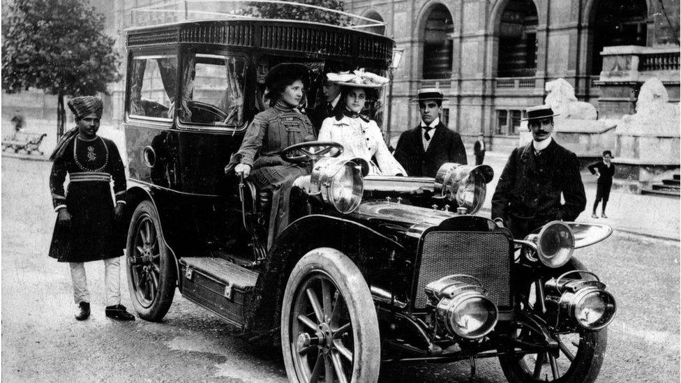 Marquess of Anglesey's Pullman car in 1903