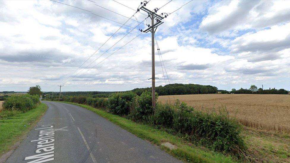 Mareham Lane near Scredingham