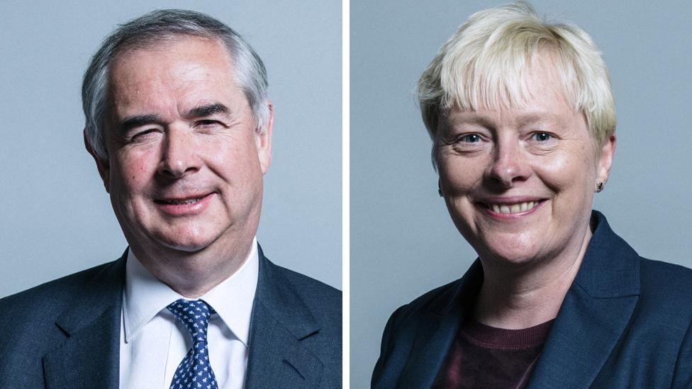 Geoffrey Cox, Angela Eagle