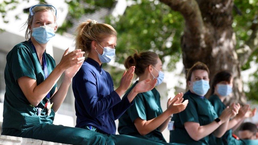 NHS workers in London