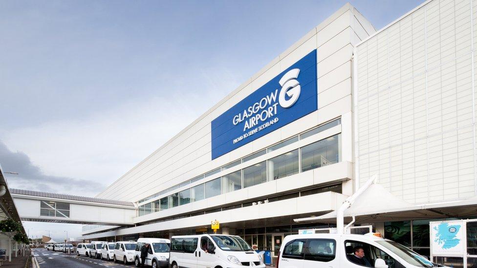 Glasgow Airport exterior