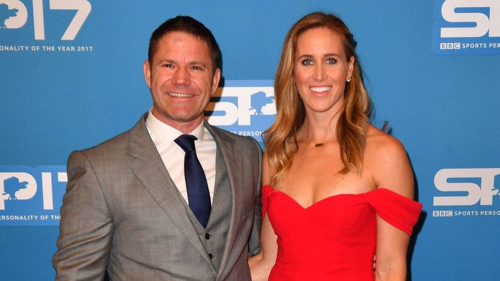 Steve Backshall and Helen Glover