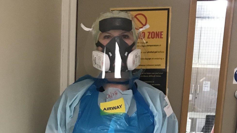 Dr Sonya Daniel in PPE