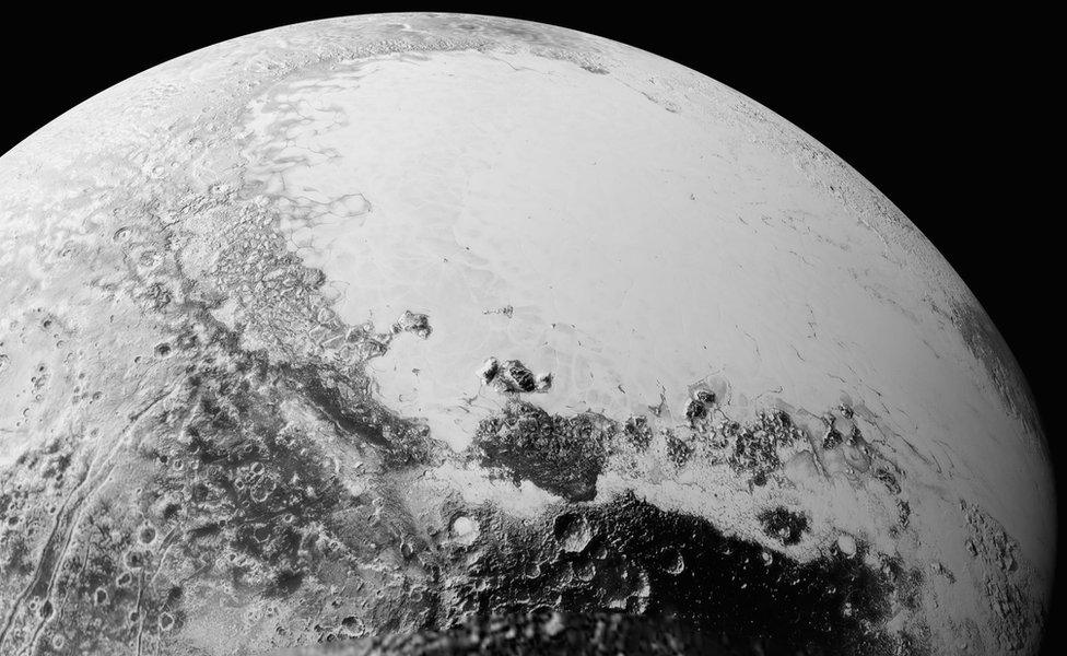 Synthetic view of Pluto