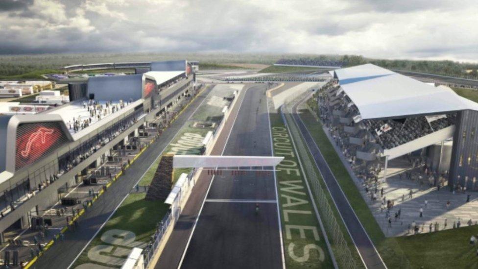 Circuit of Wales artist impression