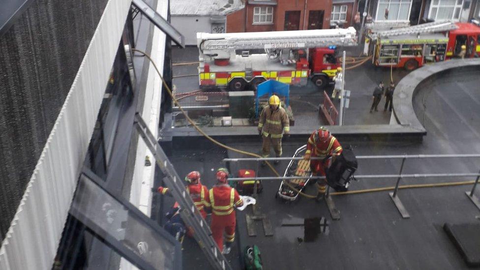 view from resident's window