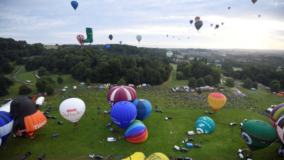 The Bristol International Balloon Fiesta