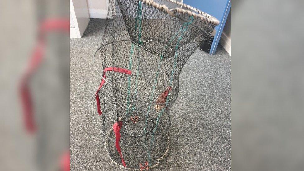 A big fishing net