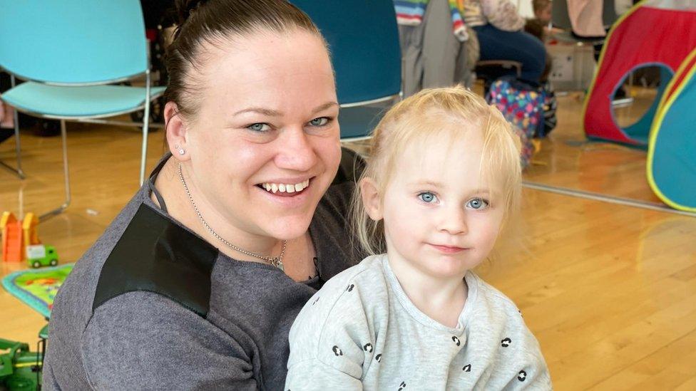 Helen and her daughter Millie