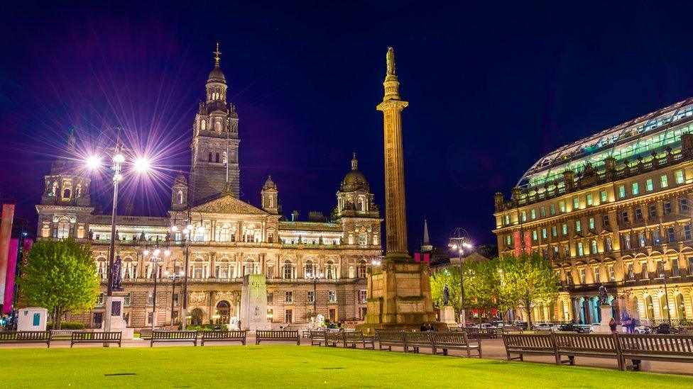 George Square in Glasgow