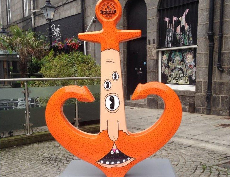 Anchor in Aberdeen