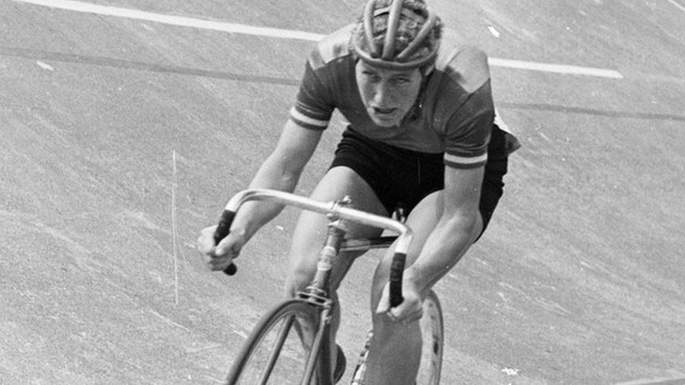 Cyclist Beryl Burton