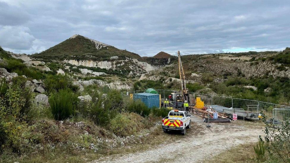 Cornish Lithium's hard rock lithium project at Trelavour Downs near St Austell