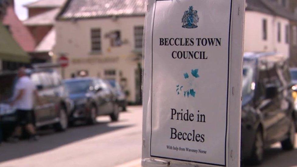 Beccles town centre