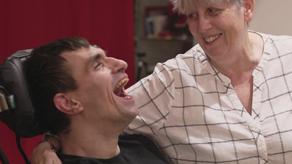 John and Suzanne smiling together