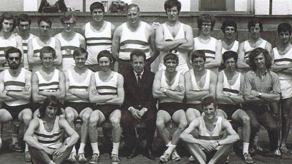 Swansea Harriers' Senior Men's team 1972