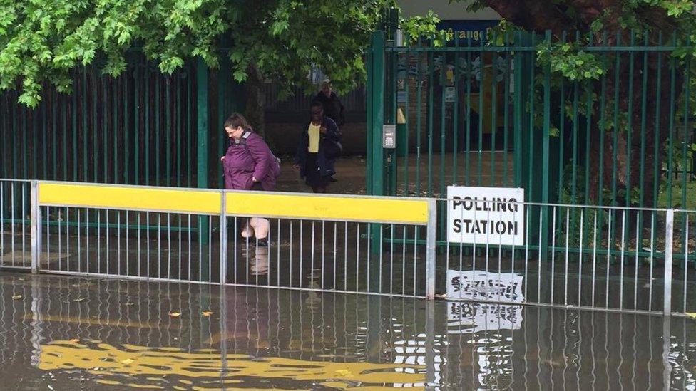 Polling station