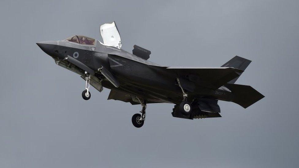 A British F-35B Lightning II