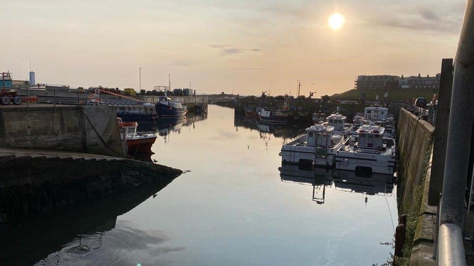 Seahouses harbour