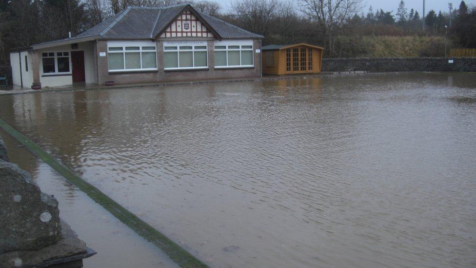 Floods in Peebles