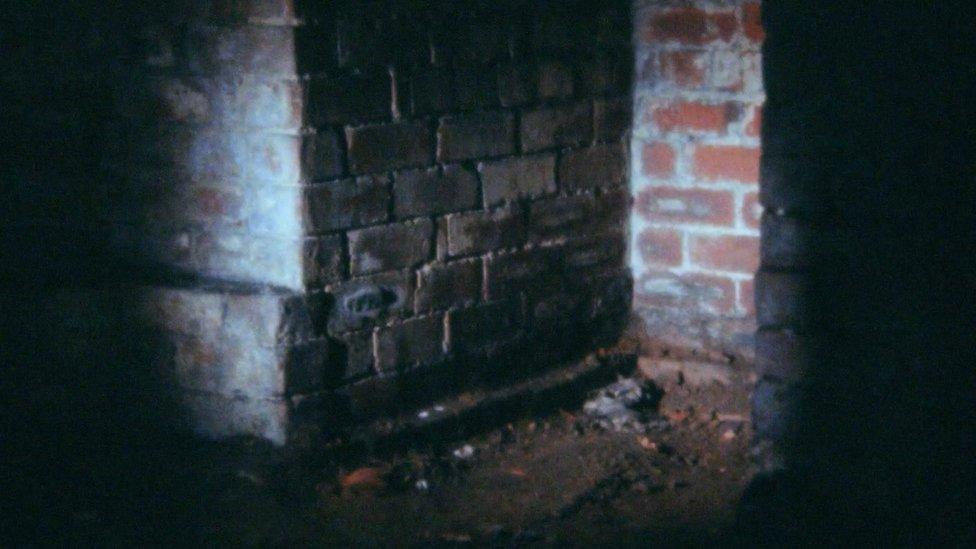 Bromwich Street cellar where the woman was found