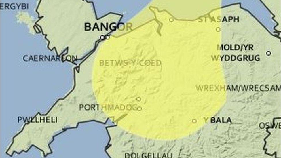 Met Office weather warning