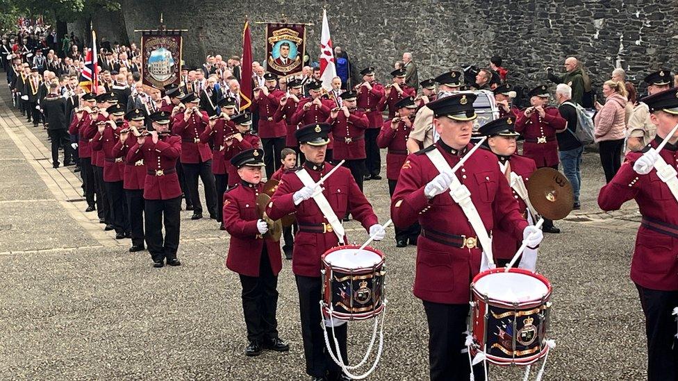 Drummers at parade