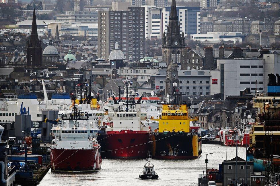 Aberdeen harbour