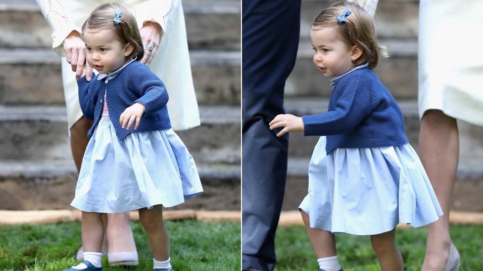 Charlotte walking